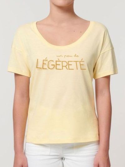 T-shirt femme ''Un Peu de Légèreté''