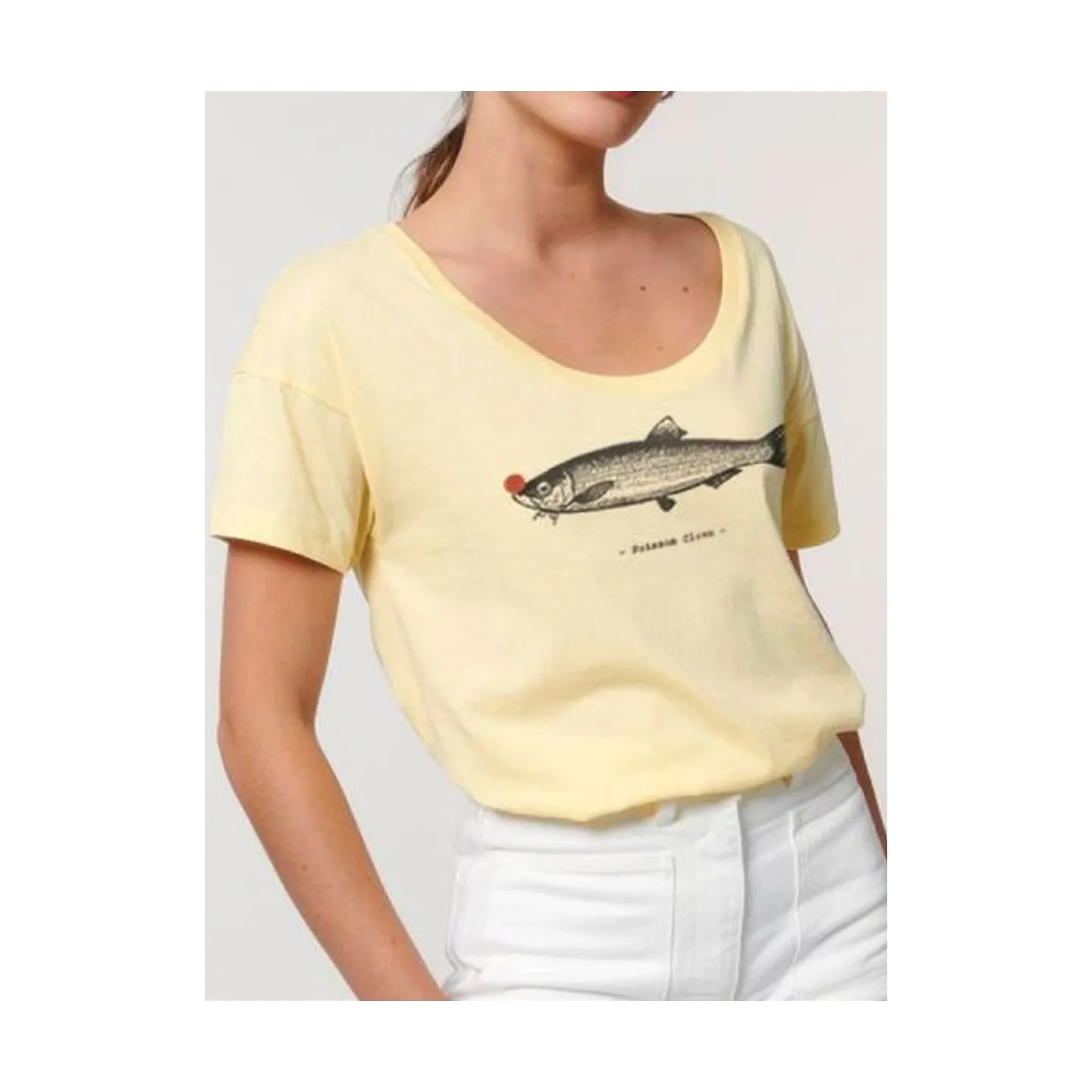 T-shirt femme Poisson Clown