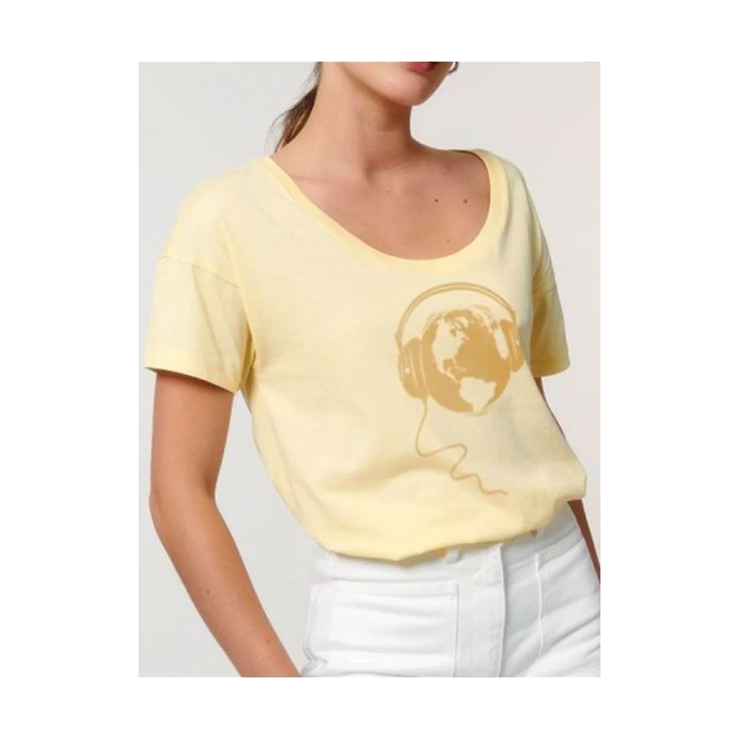T-shirt femme ''Ecoute la Terre''