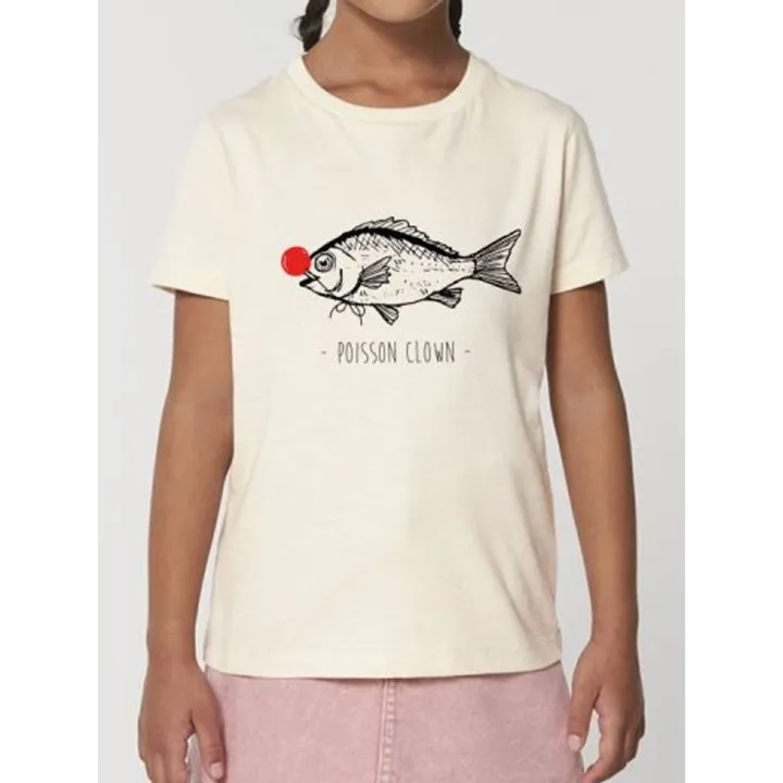 Tee shirt enfant Poisson Clown