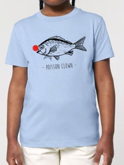 Tee shirt enfant Poisson Clown