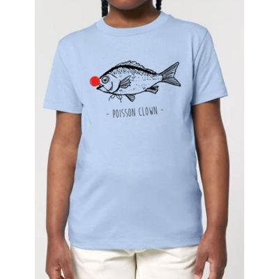 Tee shirt enfant Poisson Clown
