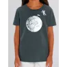 T-shirt enfant "Black moon" By the ink