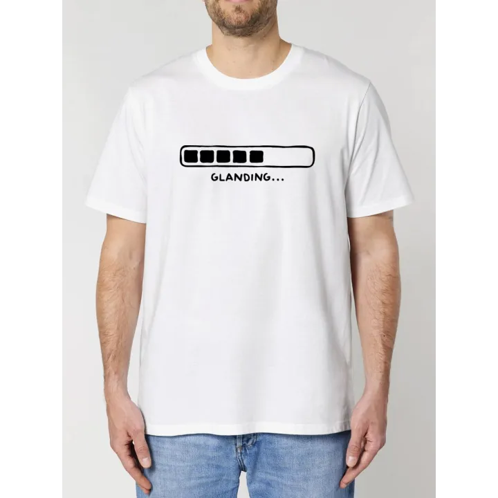 T-SHIRT HOMME "GLANDING"