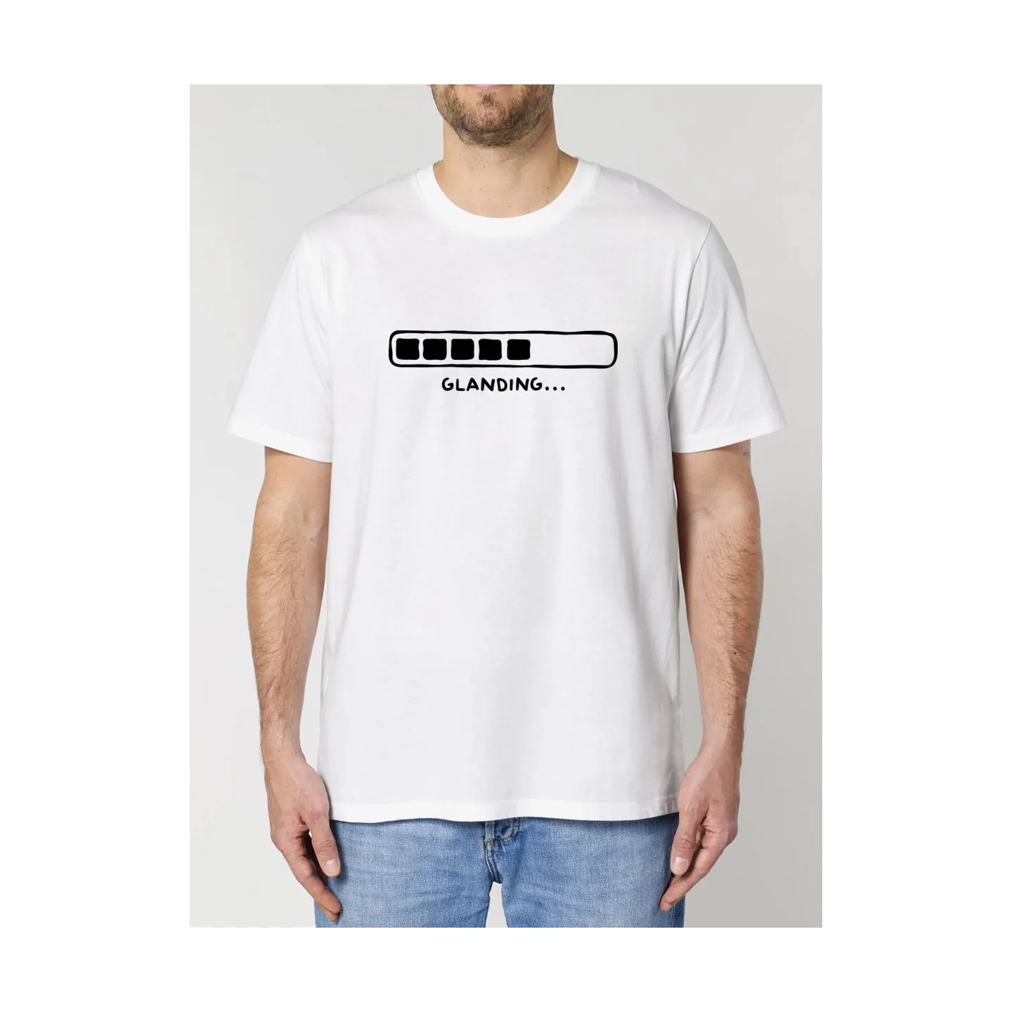 T-SHIRT HOMME "GLANDING"