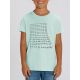 Tee shirt enfant "je ne dois pas ecrire sur mon tee shirt"