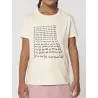 Tee shirt enfant "je ne dois pas ecrire sur mon tee shirt"