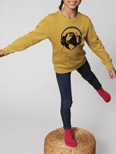 Sweat enfant "Ecoute la Terre"