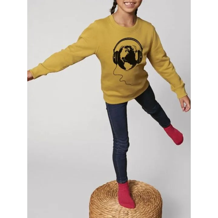 Sweat enfant "Ecoute la Terre"