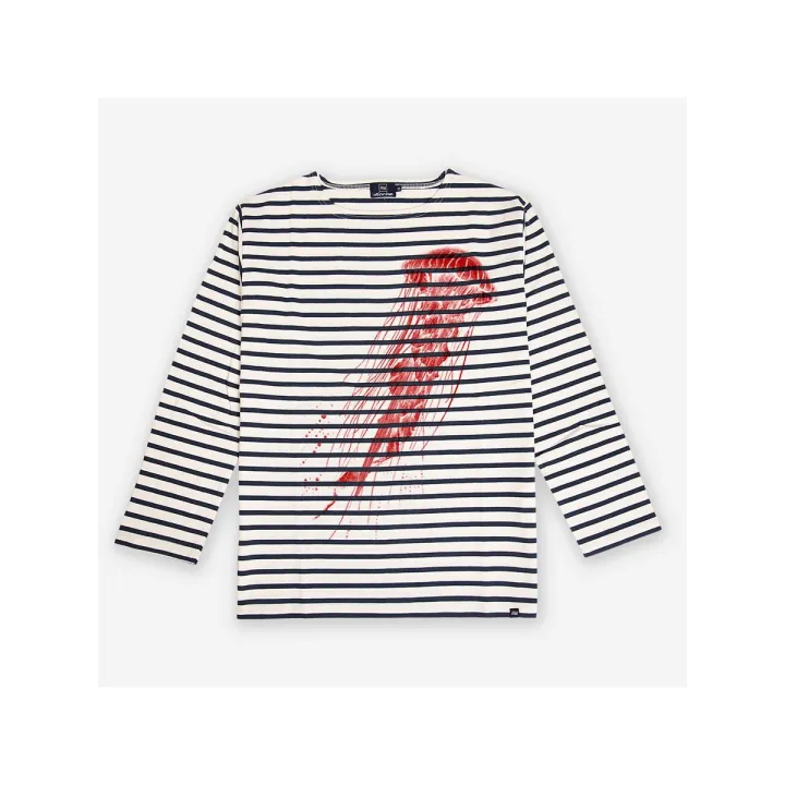 Marinière homme Bosco manches longues en coton biologique