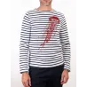 Marinière homme Bosco manches longues en coton biologique