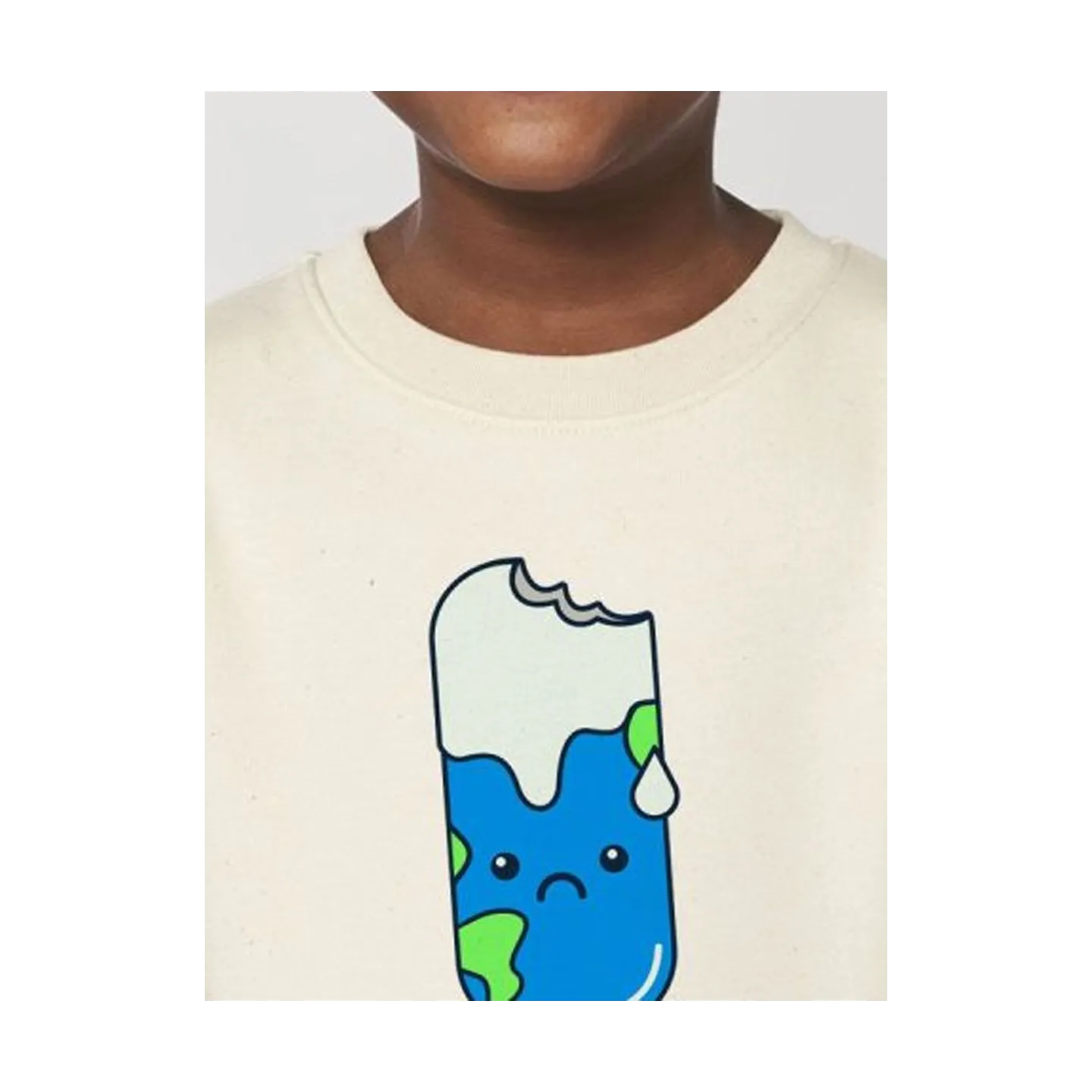 Sweat enfant Non à la fonte des glaces