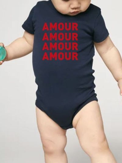 Body bébé ''Amour Amour Amour''