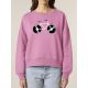 SWEAT FEMME COL ROND "VELO VINYLE"