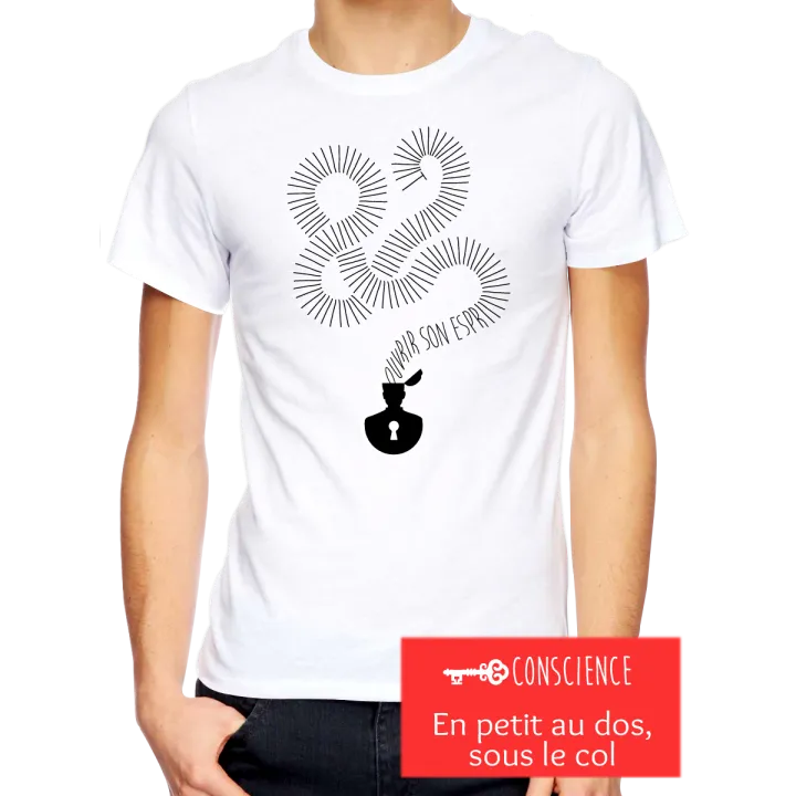 T-shirt homme "Ouvrir son esprit"