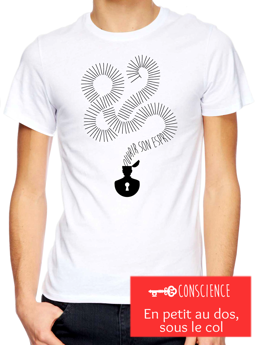 T shirt smile : t shirt bonheur, décalé et original en coton bio