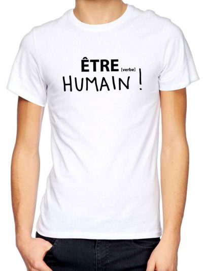 T-shirt homme "HUMAIN !"