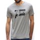 T-shirt homme "Je dépense donc je suis"