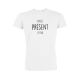 T-shirt homme "passé PRESENT futur"