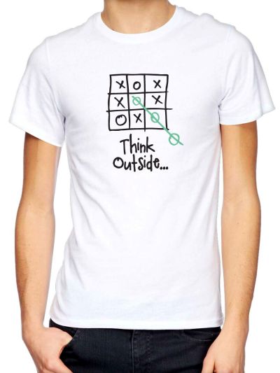 T-shirt homme "Think outside"