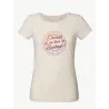 T-shirt femme "Demain je me lève de bonheur"