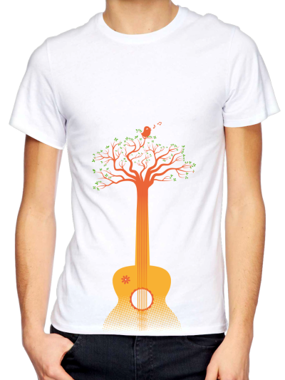 T-shirt homme "Guitarbre"