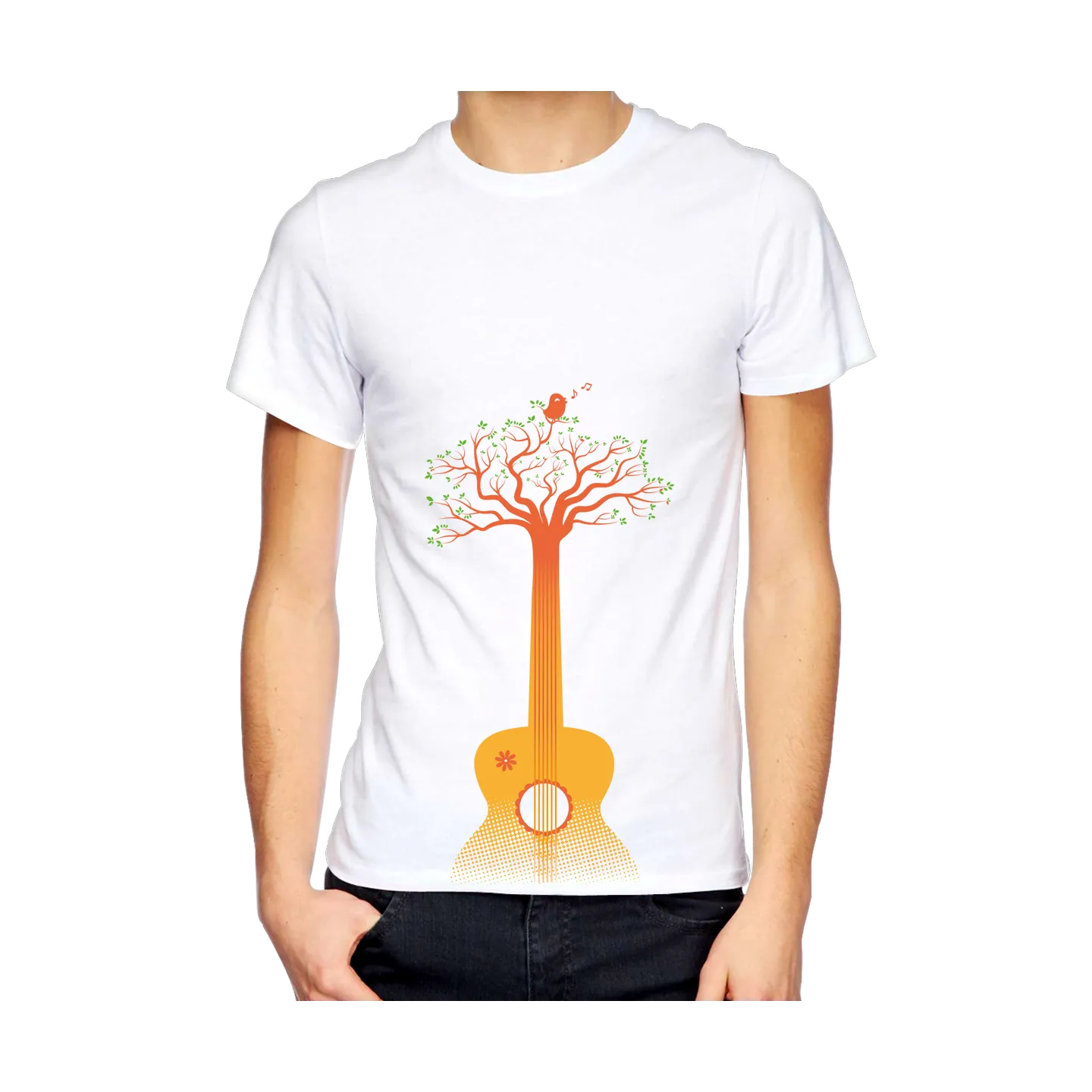 T-shirt homme "guitarbre"