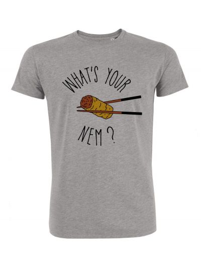 T-shirt homme "What's your nem ?"