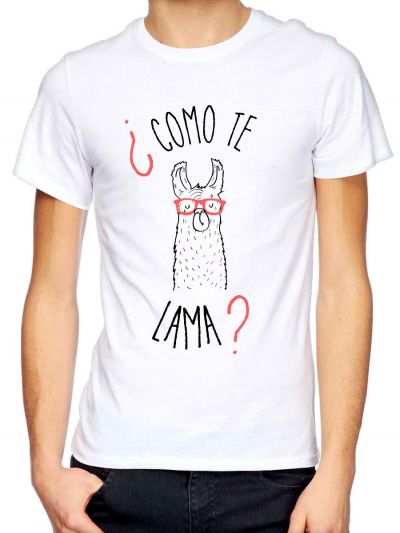 T-shirt homme "Como te lama ?"