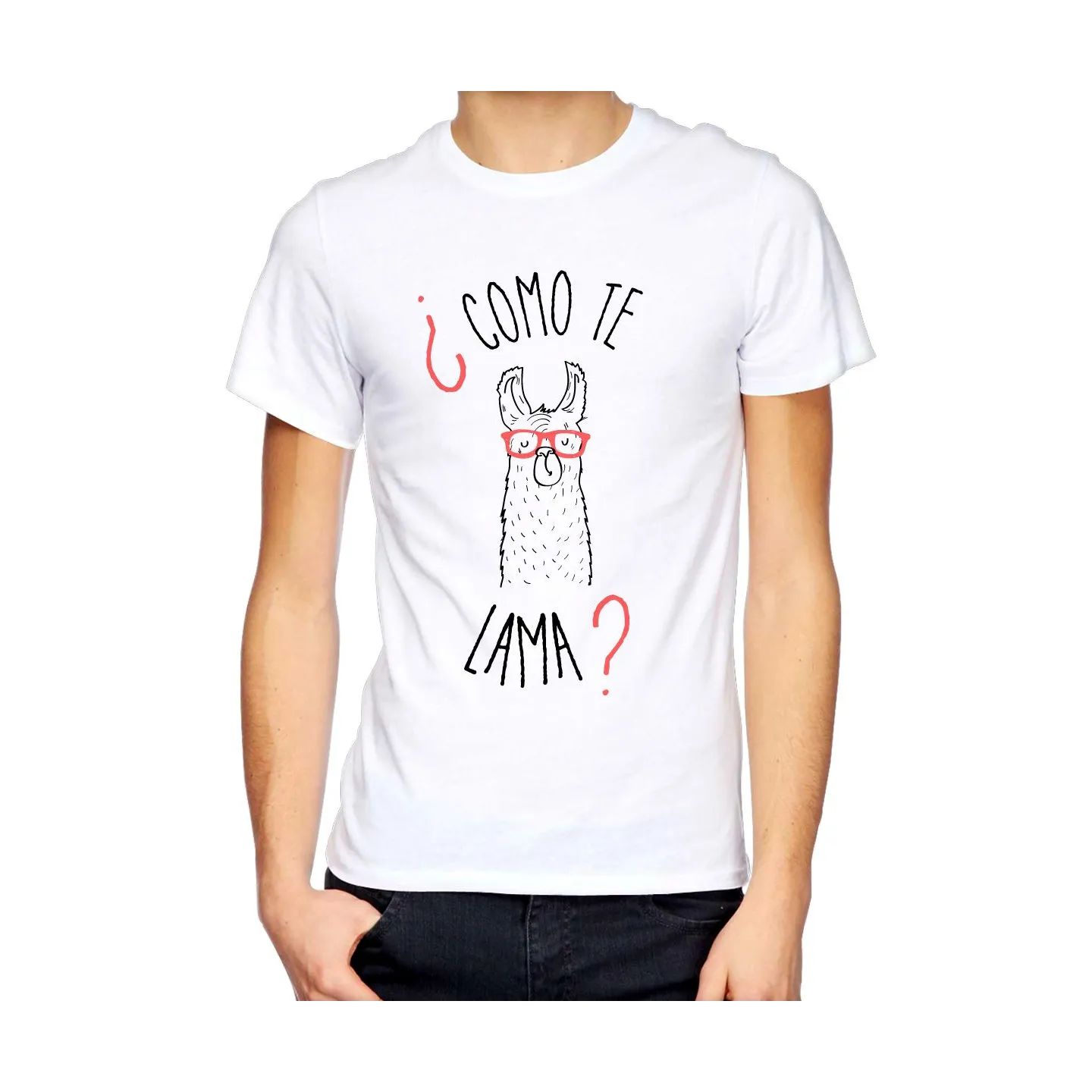 T-shirt homme "Como te lama ?"