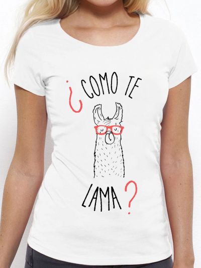 T-shirt femme "Como te lama ?"