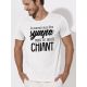 T-shirt homme "je pourrais être sympa mais ce serait chiant"