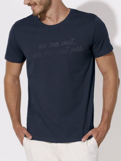 Tee shirt homme "On me voit, on me voit pas"