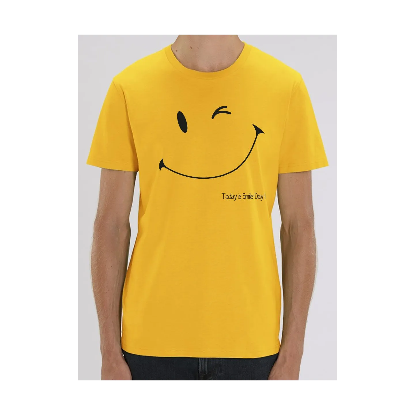 T-shirt homme "TODAY IS SMILE DAY"