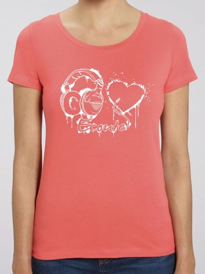 T-shirt femme "ecoute ton coeur"