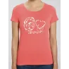 T-shirt femme "ecoute ton coeur"