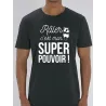 Tee shirt homme "Raler c'est mon super pouvoir"