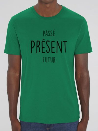 T-shirt homme "passé PRESENT futur"