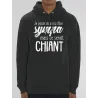 Sweat homme "Je pourrais aussi être sympa mais ce serait chiant"