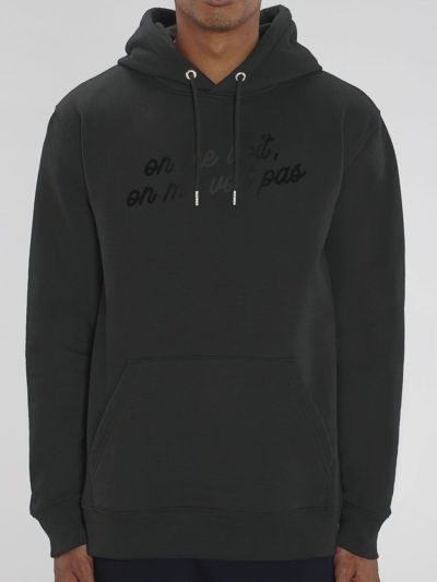 Sweat homme "On me voit, on me voit pas"