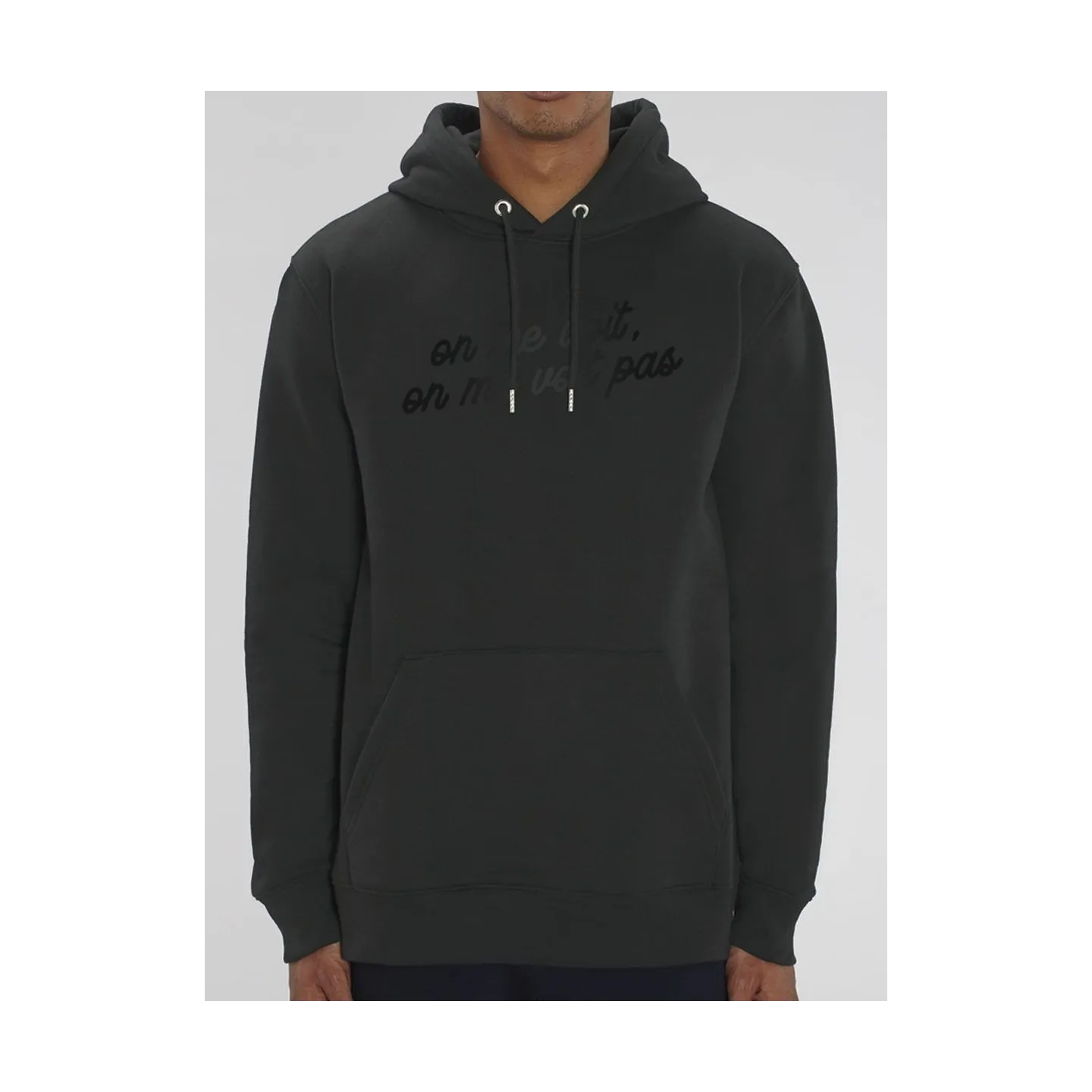 Sweat homme "On me voit, on me voit pas"