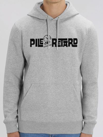 Sweat homme "Pile en Retard"