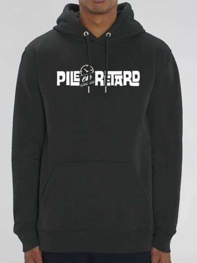 Sweat homme "Pile en Retard"