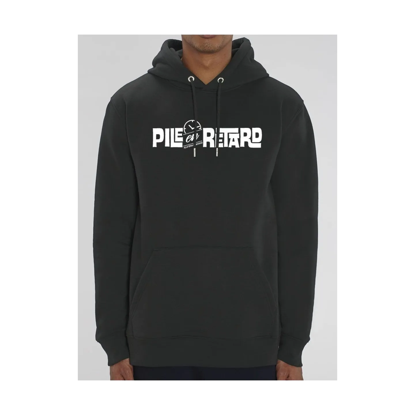 Sweat homme "Pile en Retard"