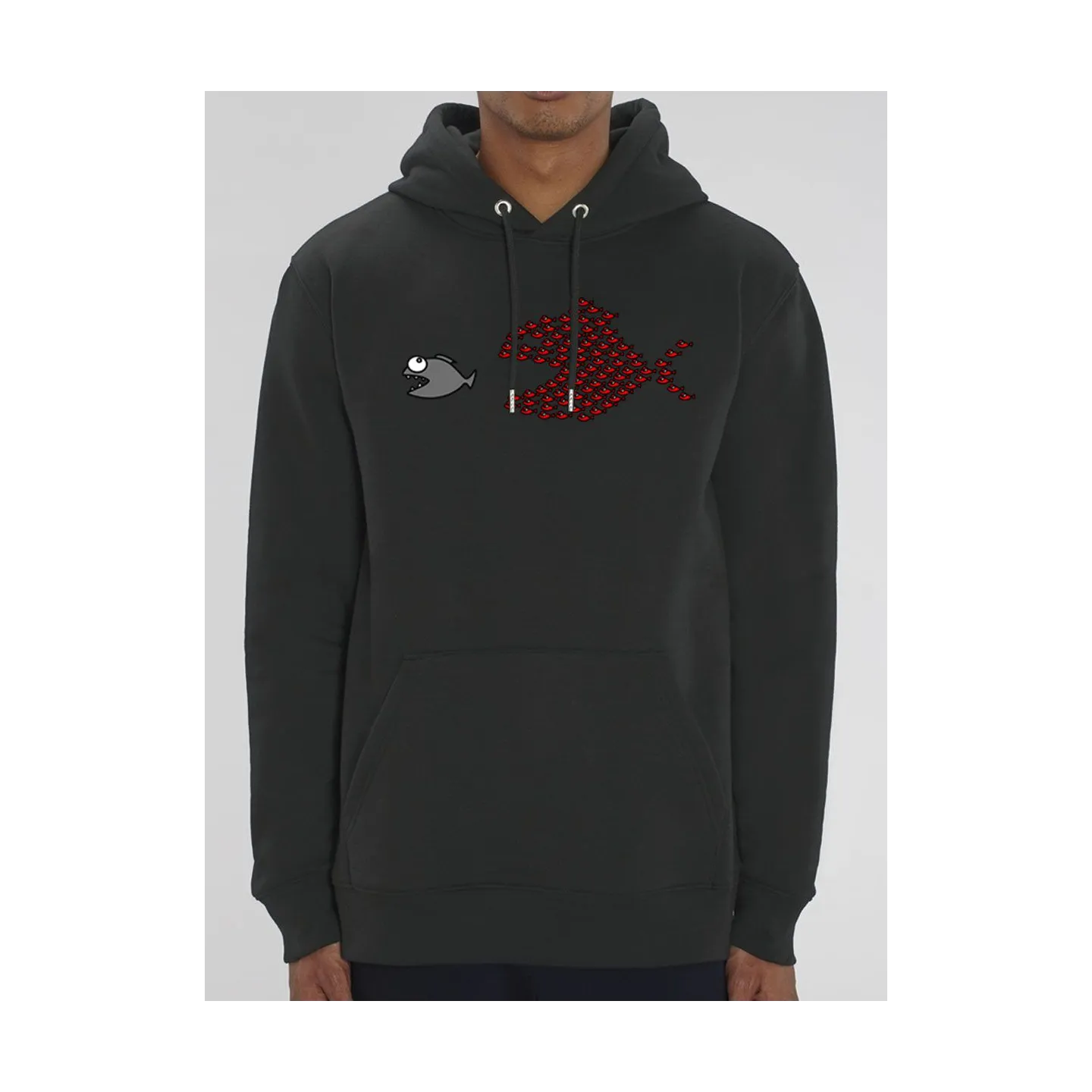Sweat homme "Poissons unis"
