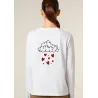 T shirt femme à manches longues "More amor por favor" 