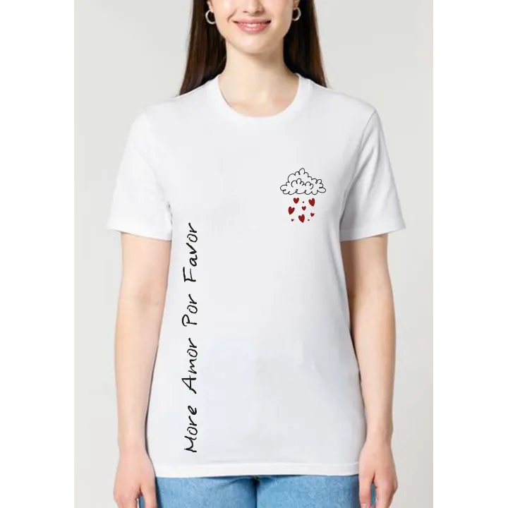 T shirt femme " More amor por favor "
