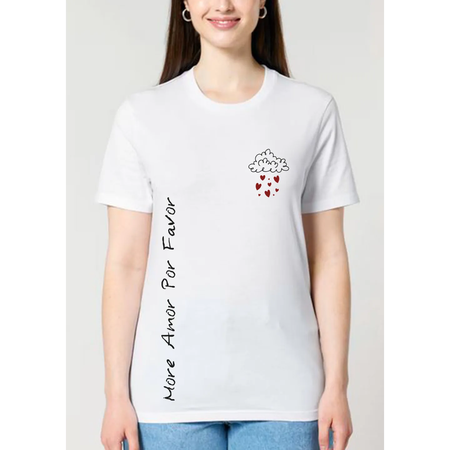 T shirt femme " More amor por favor "