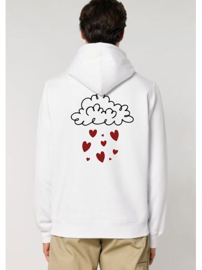 Sweat à capuche homme " More amor por favor "