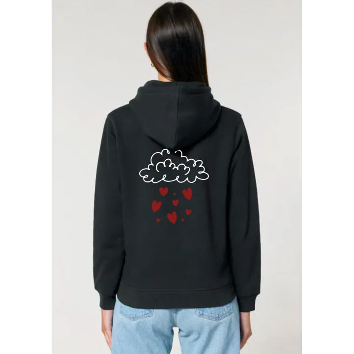 Sweat a capuche femme " More amor por favor "
